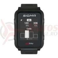 Pulsometru Sigma iD.TRI negru