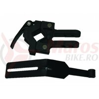 Quickrelease Bracket for Quick Rack for Pletscher black