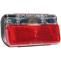 Lumina spate B&M Toplight Line cu functie lumina frana, 80mm