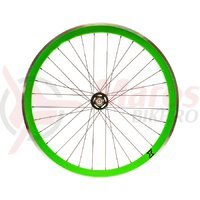 Roata fata single speed/fixie 700x32H-40 mm SXT verde