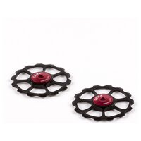 Rotite schimbator 12V Pulley wheels Full Ceramic - black