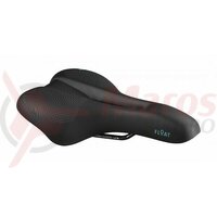 Sa Selle Royal Float moderate man, slow fit foam, central anatomic hole, black astrale, clip