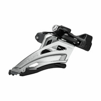 Schimbator fata, FD-M4100-M, DEORE, PENTRU 2X10, SWING LATERAL, FATA-PULL, BANDA 34,9 MM(CU ADAPTATOR 31,8 MM), CS-UNGH: 66-69, PENTRU ROTUL SUPERIOR: 36T, CL: 48,8/ 51,8 mm, vrac