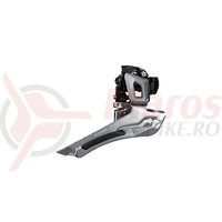 Schimbator fata Shimano 105 FD-R7000  2x11v tragere de jos 31.8mm CS 61-66 46-53T argintiu