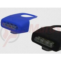 Sclipitor Eastpower EBSL-014, silikon negru, 4 leduri albe, baterii (2xAAA incluse)