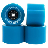 Set 4 Roti Skateboard - 60x45 Mm, Albastru