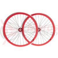 Set roti single speed/fixie 700x32H-40 mm SXT rosu