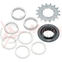 Pinion/distantiere, single speed - set 17
