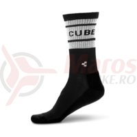 Sosete Cube Socks After Race High Cut negru/alb