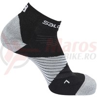 Sosete Salomon Speed Pro DX+SX black/white