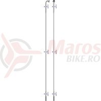 Spita Sapim D-Light argintie 2.0-1.65-2.0x274 mm