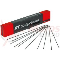 Spite DT Swiss 2.0x1.8x2.0x287mm (100 buc.) black, Compet., Straight Pull
