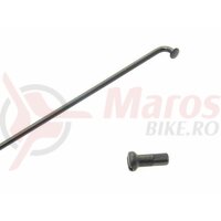 Spite + Niplu 256 mm  - otel, 2 mm, negru 144 buc.