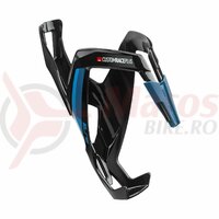 Suport De Bidon Elite Custom Race Plus Black Glossy Blue Graphic