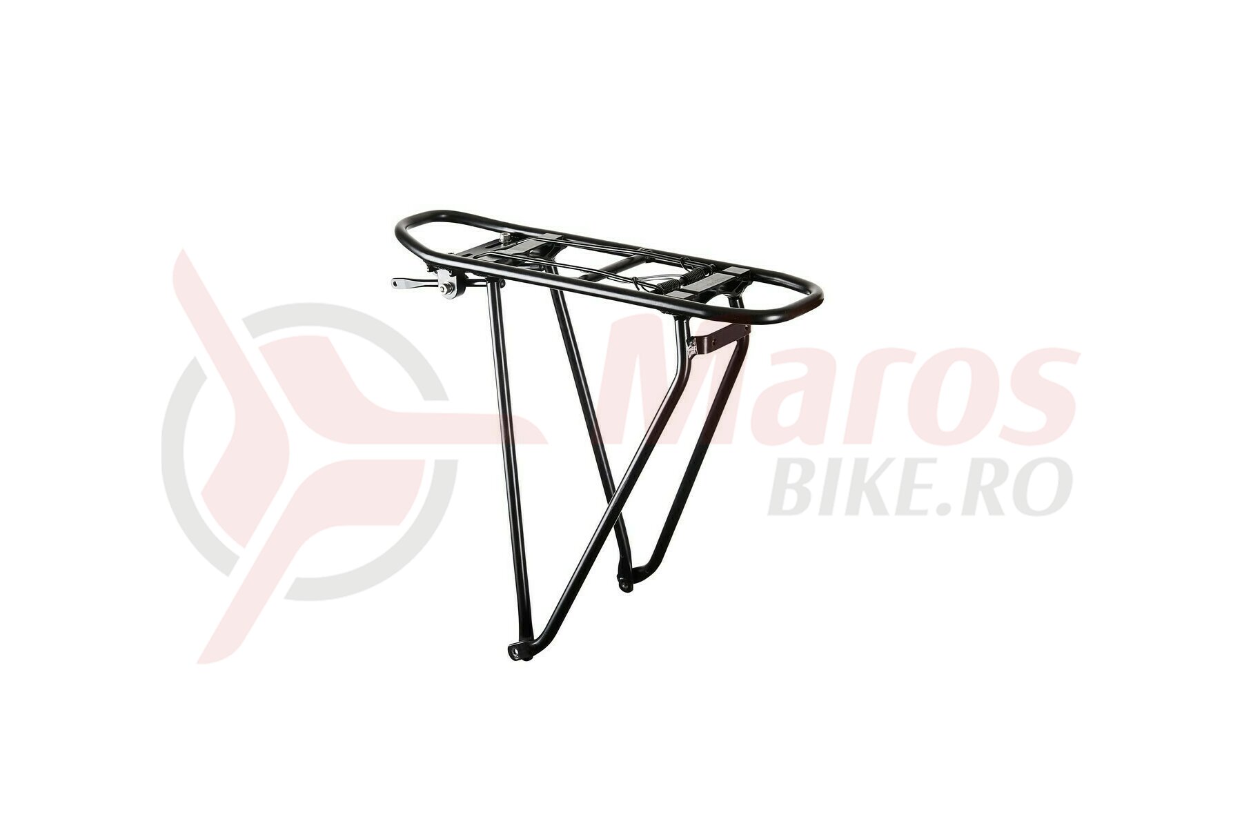 Portbagaj Racktime Eco 2.0 black, 28", Aluminiu, ca. 820g