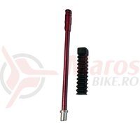 Tija pentru frana V-brake flexibila, rosie, 1 buc