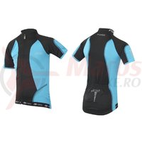 Tricou ciclism Force Kid Star 154-164 cm negru/albastru