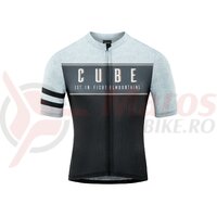 Tricou Cube Blackline Jersey CMPT S/S Grey Blue