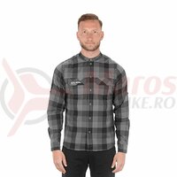Tricou Cube Work Shirt L/S grey check