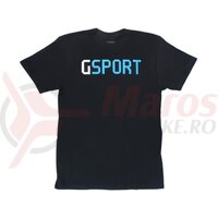 Tricou G-Sport Logo, negru