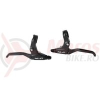 Manete frana set XLC BL-C01 alum, black/black, for Canti brake