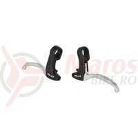 Manete frana XLC BL-V13 alum., black/silver