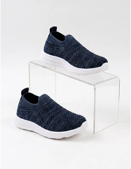 Adidasi Apawwa Slip-on Comfort bleumarin