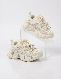 Adidasi copii fashion ecru PALMA