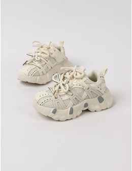 Adidasi copii fashion ecru PALMA