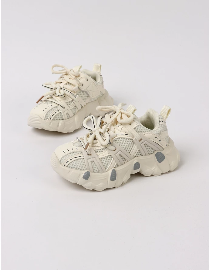 Adidasi copii fashion ecru PALMA picture - 2
