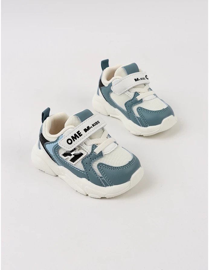 Adidasi Mn Kids Darius Apawwa alb-bleu picture - 2