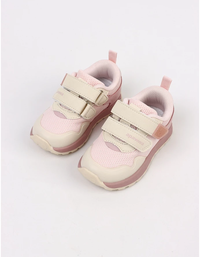 Adidasi sport Apawwa To Girls, crem-roz picture - 3