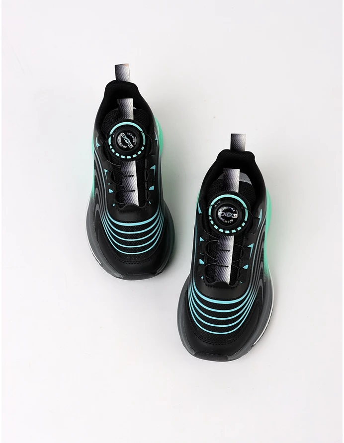 Adidasi Sport, Speed-Apawwa negru-verde picture - 2