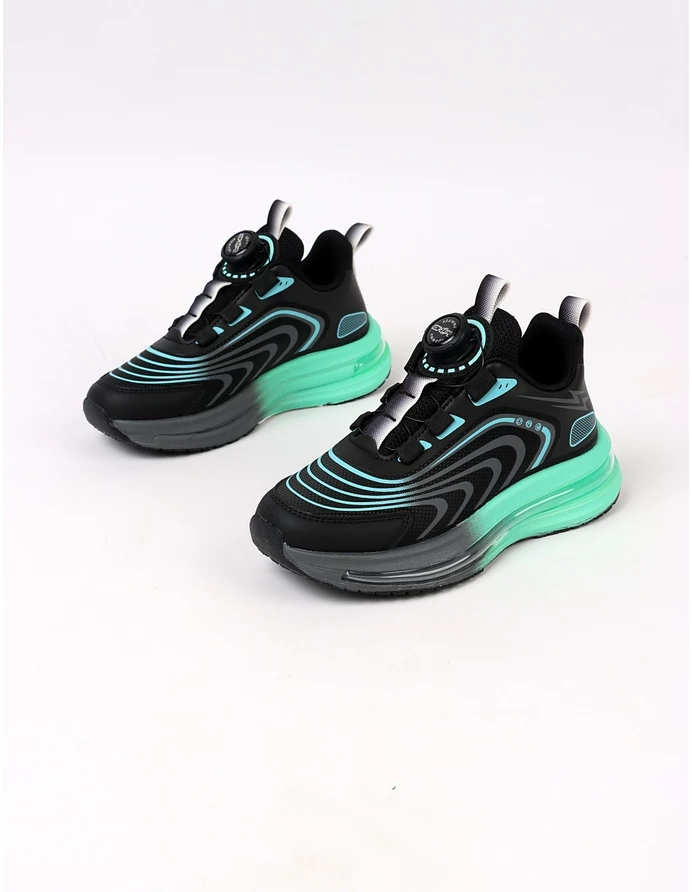 Adidasi Sport, Speed-Apawwa negru-verde picture - 3