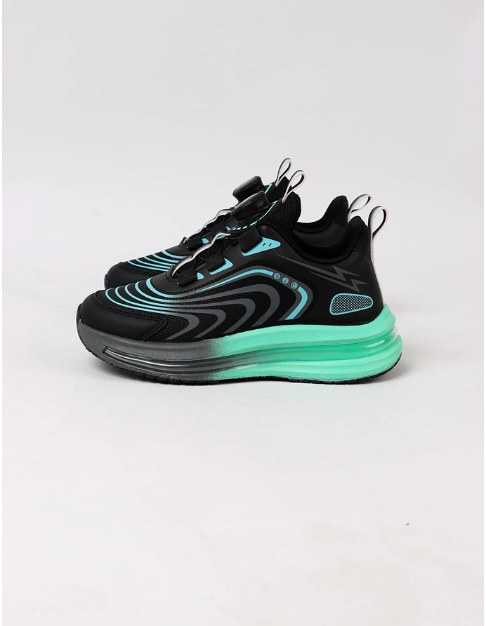 Adidasi Sport, Speed-Apawwa negru-verde picture - 4