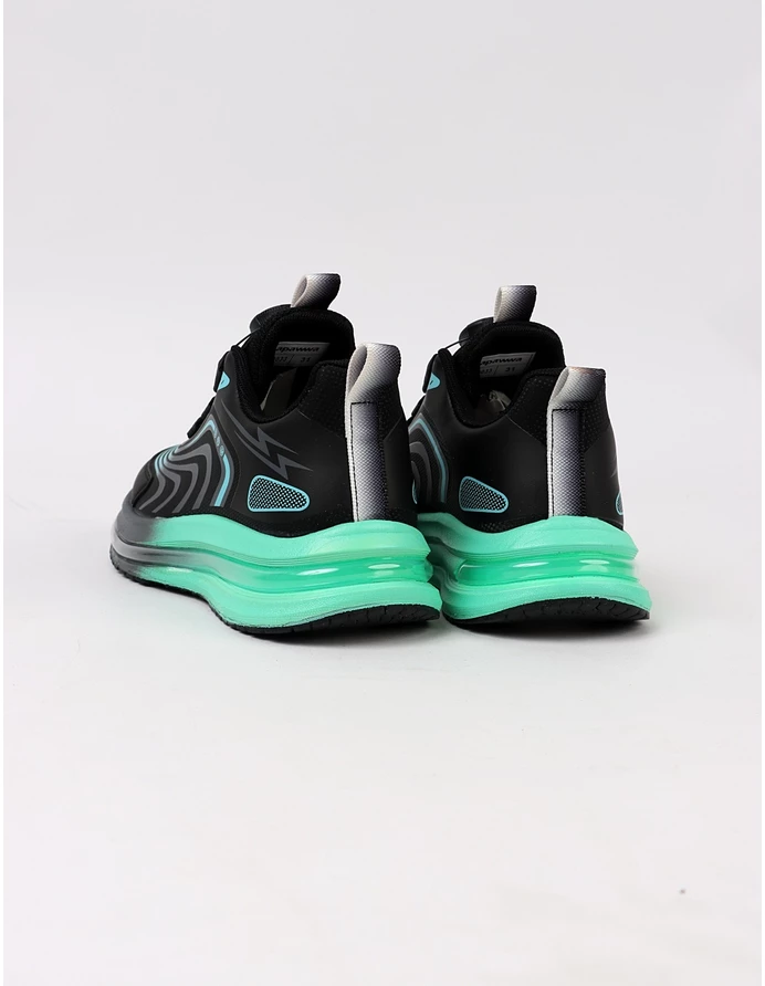 Adidasi Sport, Speed-Apawwa negru-verde picture - 5