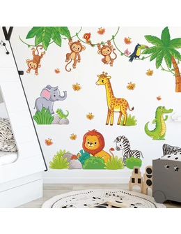 Autocolant de perete The Mighty Jungle 101x53cm 1