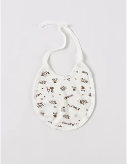 Bavetica I Love Mom and Dad, cu maro