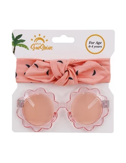 Bentita cu ochelari SUNSHINE coral