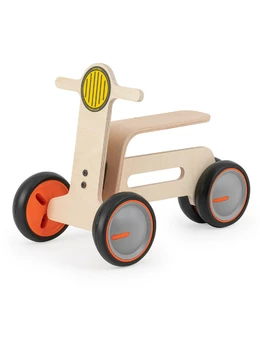 Bicicleta cu 3 roti pentru copii MamaToyz Tribike, din lemn natural, fara pedale 1