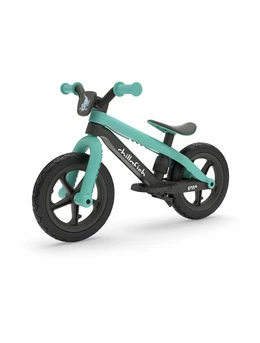 Bicicleta de echilibru BMXie 2, Cu suport pentru picioare si frana integrate, Cu sa reglabila, Greutatate 3.8 Kg, 12 inch, Pentru 2 - 5 ani, Chillafish, Mint 2