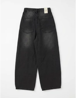Blugi Baggy, negru