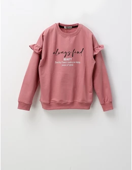 Bluza Always find, roz prafuit