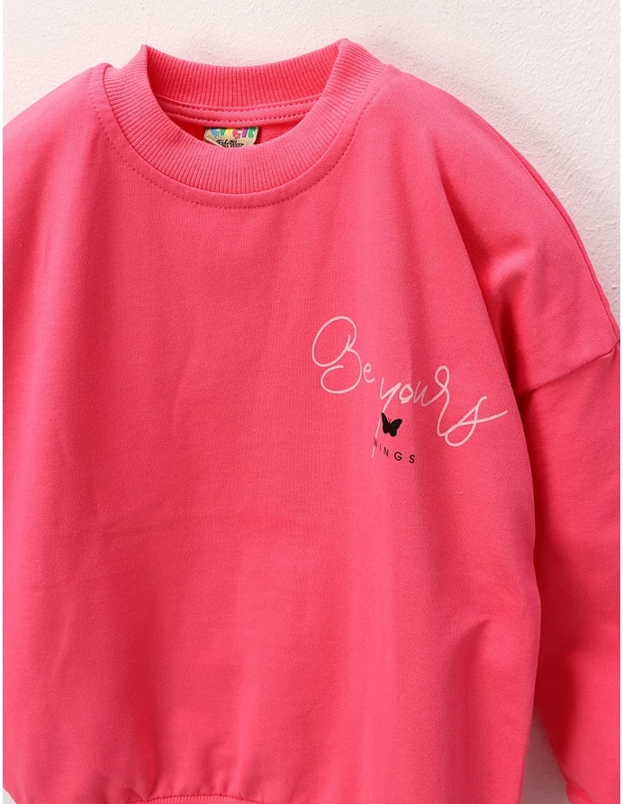 Bluza Be Yours Wings, ciclam picture - 2