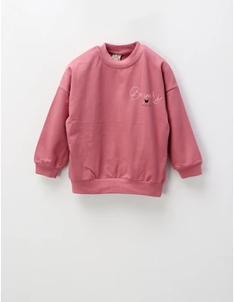 Bluza Be Yours Wings, roz-pudra
