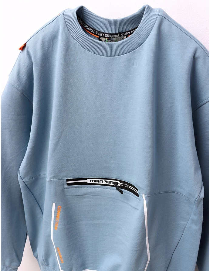 Bluza Connect Xuby, albastru picture - 3