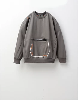 Bluza Connect Xuby, gri  inchis
