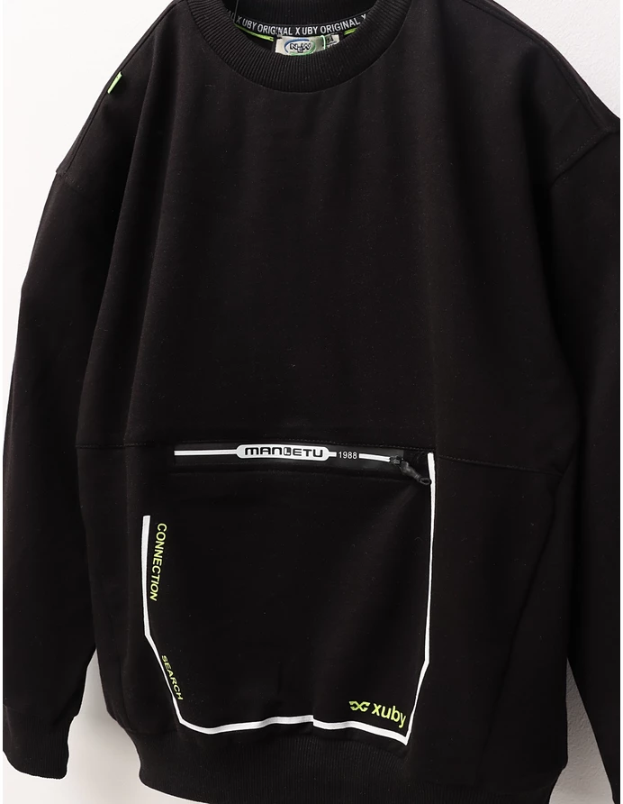 Bluza Connect Xuby, Negru picture - 3