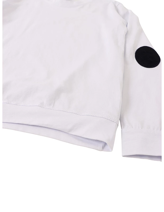 Bluza Elev College, model alb picture - 2