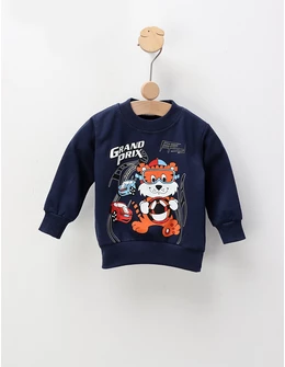 Bluza flausata GRAND bleumarin by FDY